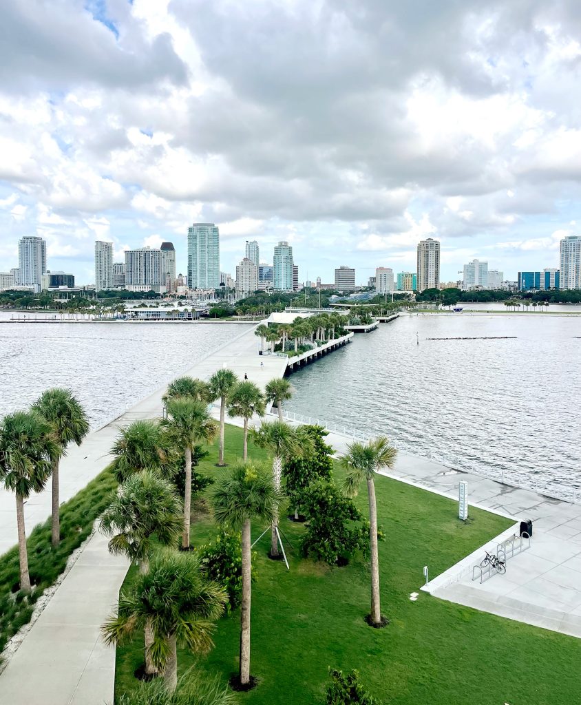 View Of St Pete Pier in Saint Petersburg Florida