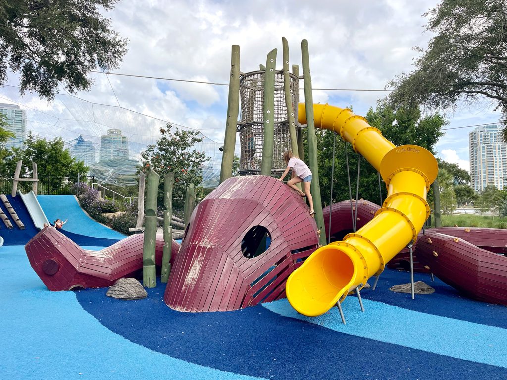 St Pete Pier Playground Structure in Saint Petersburg Florida