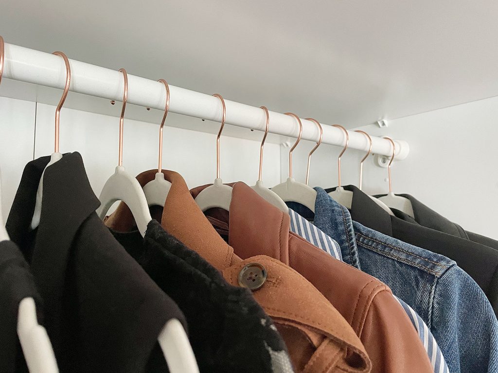Ikea Pax Wardrobe Closet Slim Velvet Clothes Hangers