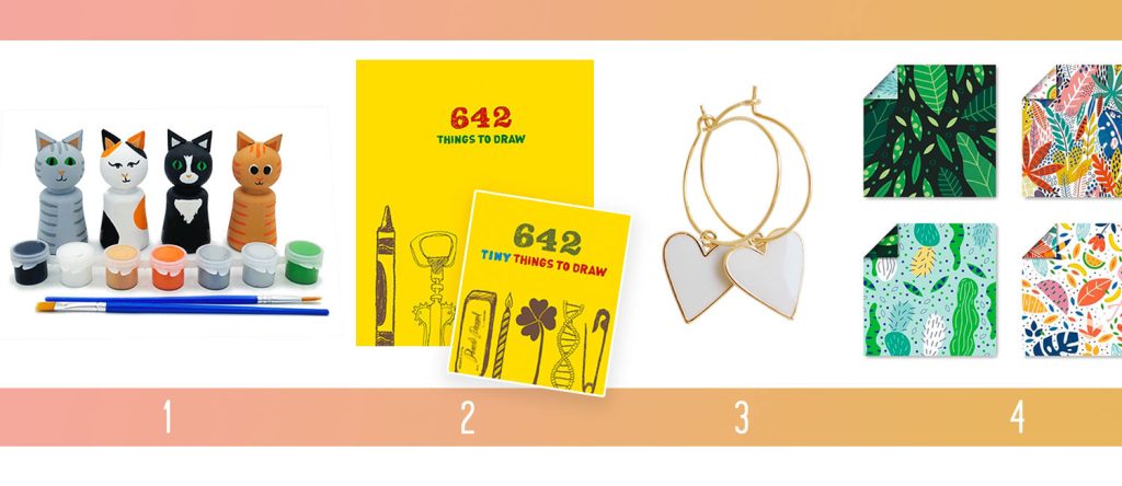 Holiday Gifts Ideas For Kids Teen Peg Painting Kit 642 Things To Draw Heart Earrings Origami Paper