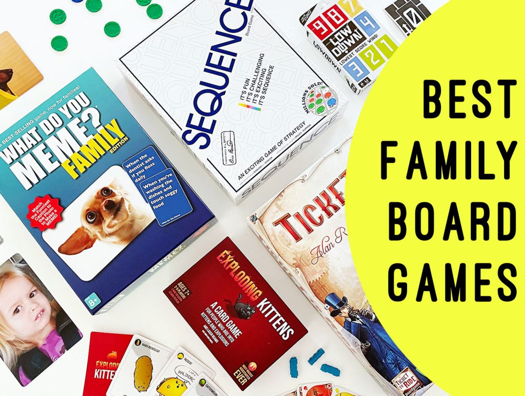 30 Best Family Board Games 2024