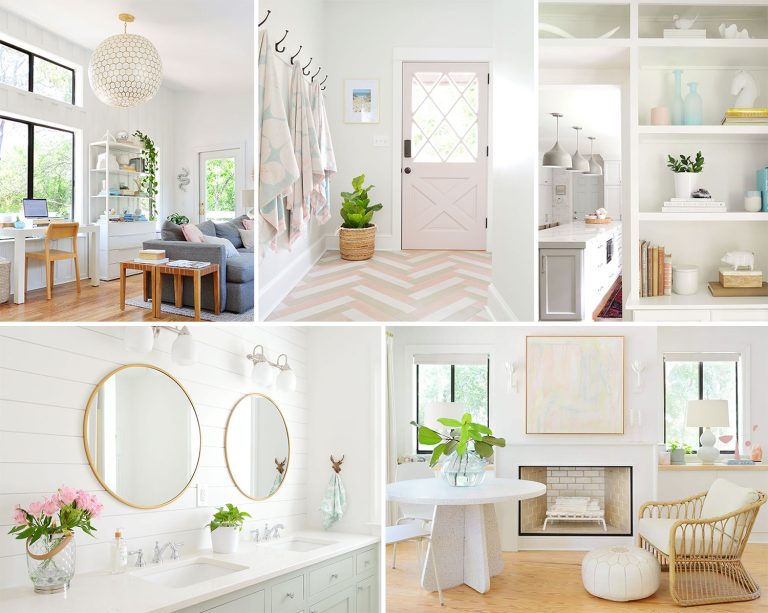 Rooms Featuring The Best White Interior Paint Colors