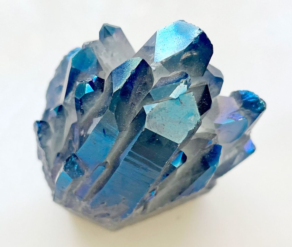Blue Angel Aura Quartz Gemstone