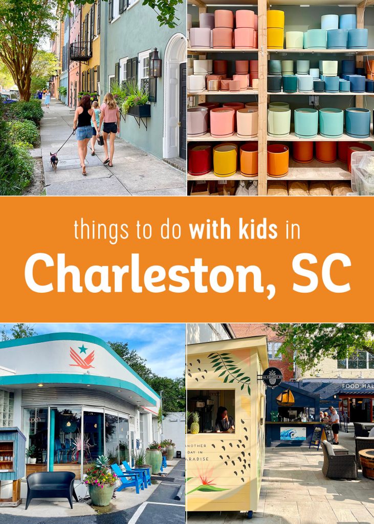 Collage of Things To Do With Kids In Charleston South Carolina