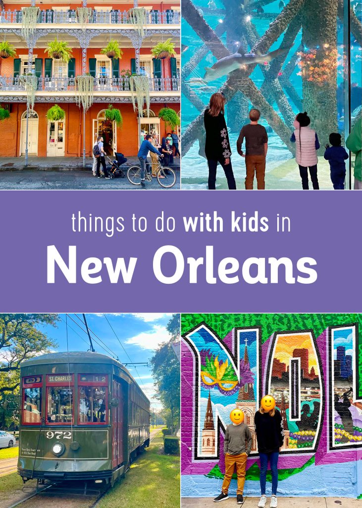 Things to Do In New Orleans With Kids Collage