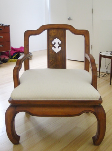 How to Upholster a Chair (Carving Foam)