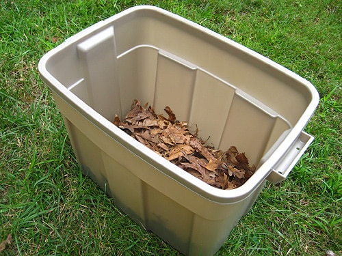 How to Make a Compost Bin from a Flower Pot