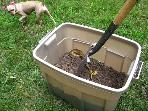 Cheap & Easy DIY Compost Bin - Our First Homestead