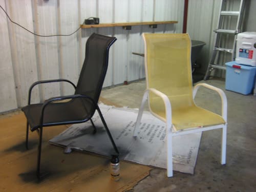 How To Paint Outdoor Furniture Using a Paint Sprayer