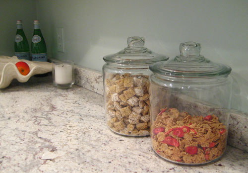 cereal jars