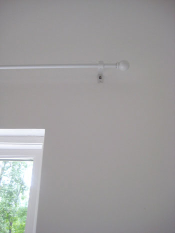 How To Hang A Curtain Rod H