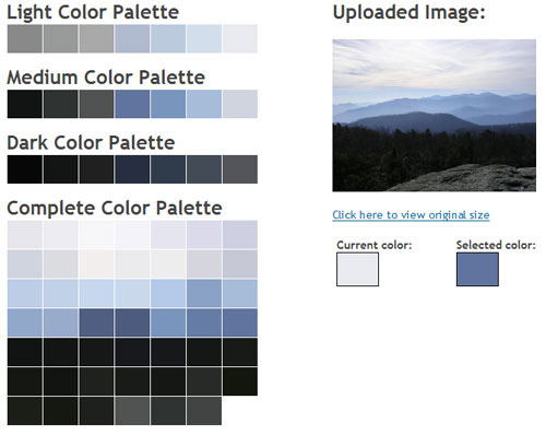 blueridgecolorspalettegenerator