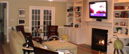 Matt Michelle Ordered Up A Custom Decorating Mood Board For An Living Room Built In Bookcases Makeover