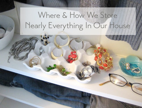 How We Store Everything In Our House, Young House Love