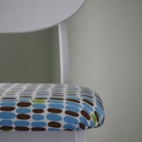 How To Paint & Reupholster A Wood Chair