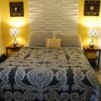 Using Wall Panels To Make A Headboard