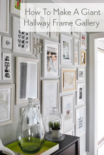 How To Make A Giant Hallway Frame Gallery | Young House Love