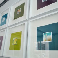 Turning Note Cards Into Wall Art
