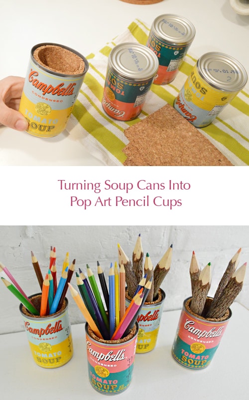 DIY salvaged wood pencil & pen caddy - Crafty Nest