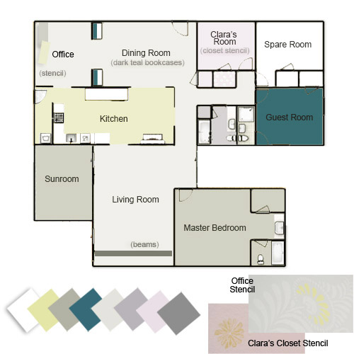 Our Whole House Color Palette Young House Love Our Whole House Color Palette Young House Love