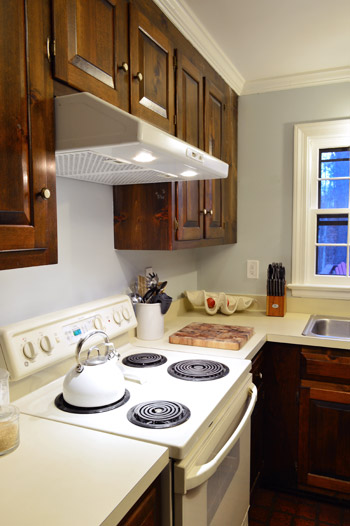 Replacing A Hanging Microwave With A Range Hood | Young House Love