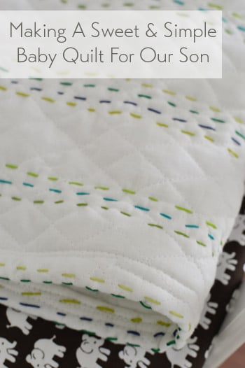 Down To Sew: Linda's Baby quilt panels