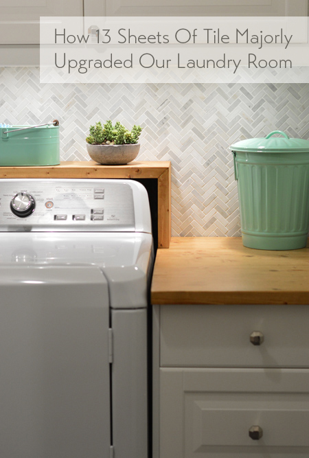 How To Install A Herringbone Tile Backsplash | Young House Love