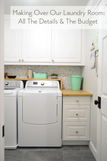 Our Closet Laundry Room Reveal + Ideas - Studio DIY