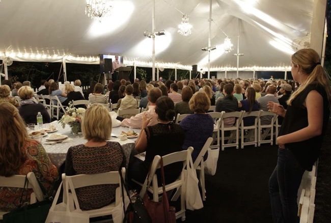 Richmond Talk In Tent