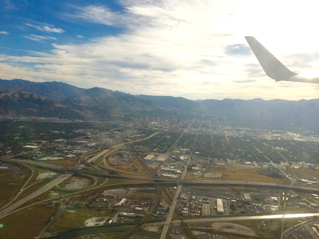 Salt Lake Flying Out