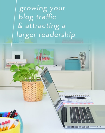 how to get blog traffic and attract a larger readership