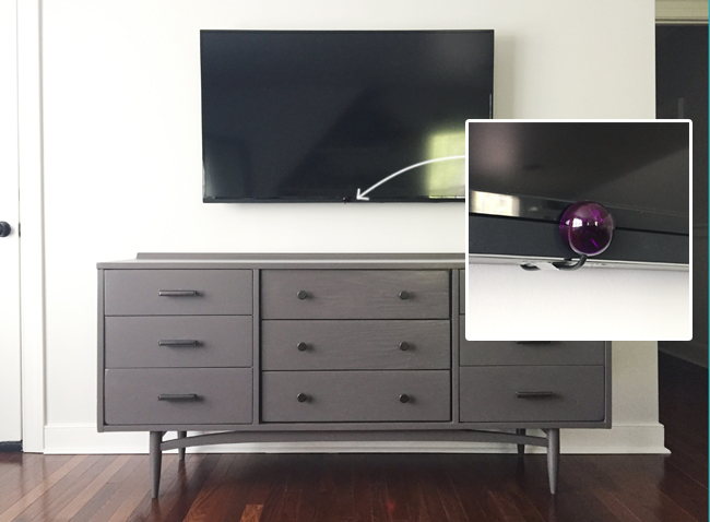 HOW TO MAKE A TV STAND AND HIDE WIRES 