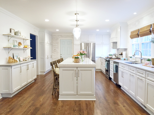 Kitchen Mistakes White Shelves