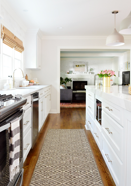 Kitchen Remodel Final Ballard Rug Toward Living 450