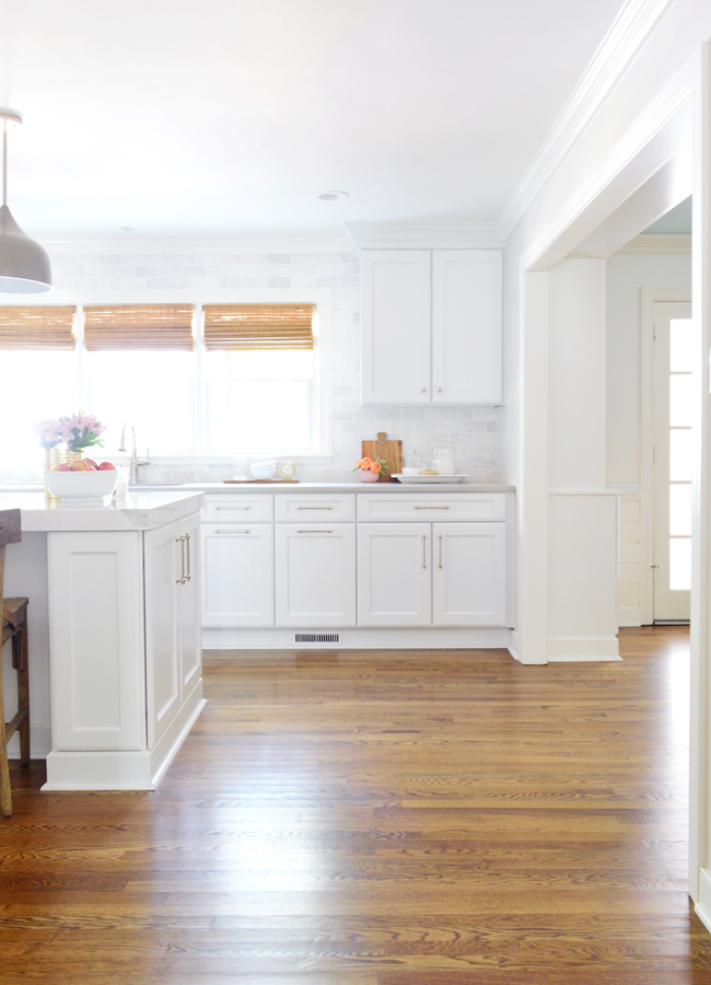 Kitchen Remodel Final Living Room Door