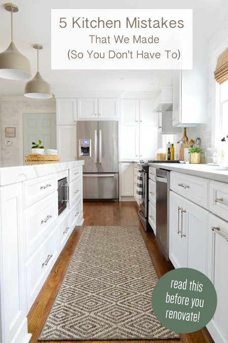 Common Kitchen Design Mistakes: Why is the cabinet above the sink smaller?