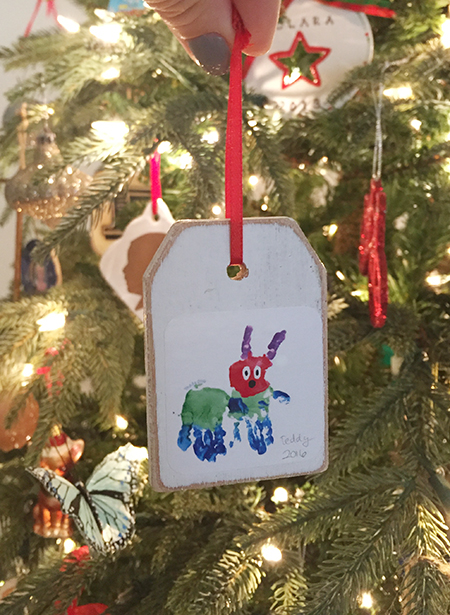 Homemade Ornament Diy Project With Kids Art