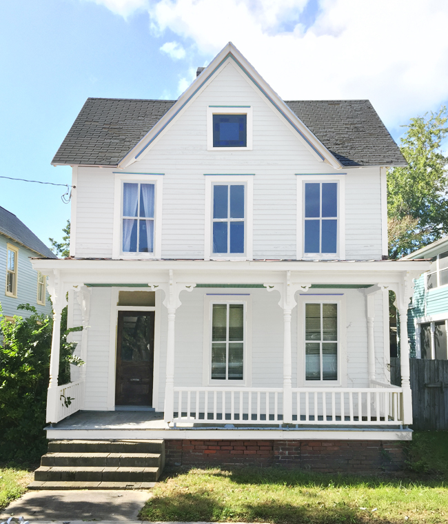 Beach House Exterior Color White