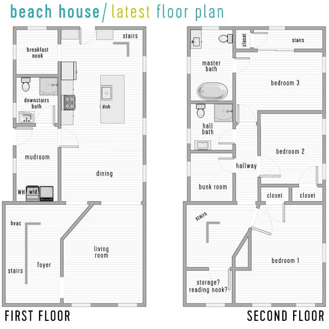 Beach House Rebuild Floor Plans Latest