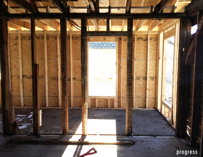 Beach House Rebuilt Master Bath Progress