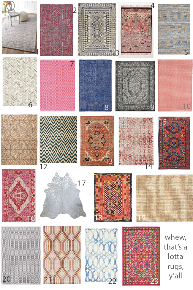 Favorite Rugs Cotton Jute Wool Sisal Shopping Guide