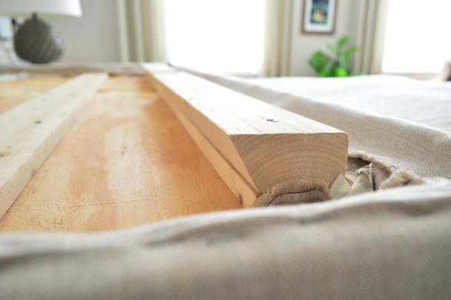 Neutral Bedroom How To Hang Headboard Cleat