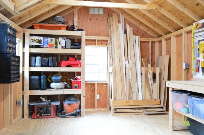 4 Shed Storage Ideas For Tons Of Added Function