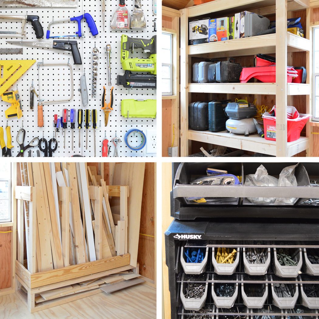 Shed Storage Four Project Grid