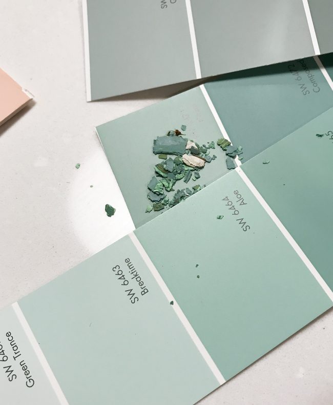 Beach House Porch Flakes Color Match