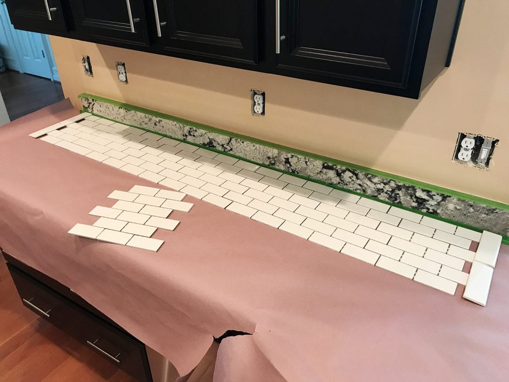 How To Install A Subway Tile Kitchen Backsplash Young House Love