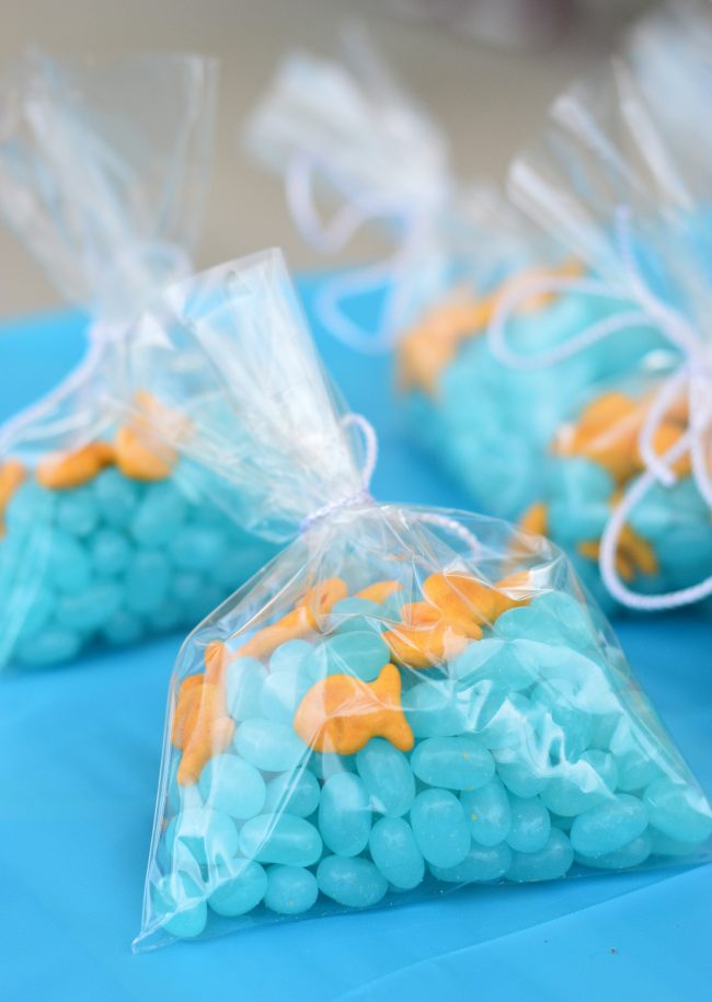 Under The Sea Party Goldfish Bag Favors