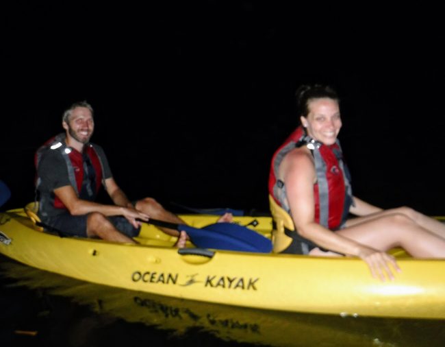 Puerto Rico Fajardo Bio Bay Kayaking Dark Photo