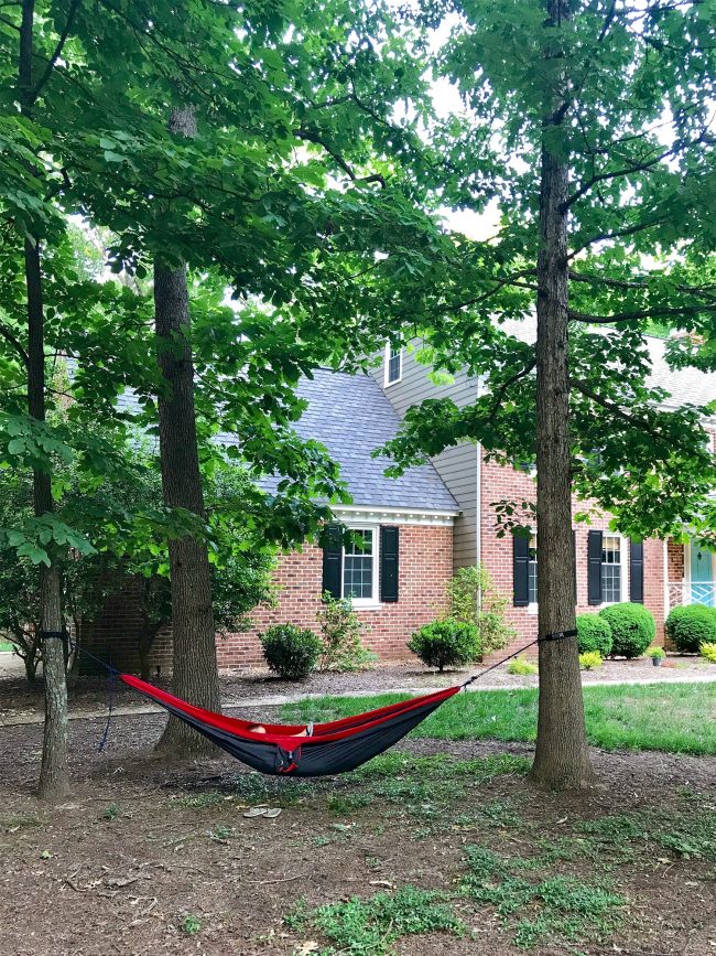 Ep52 Camping Hammock Out Front