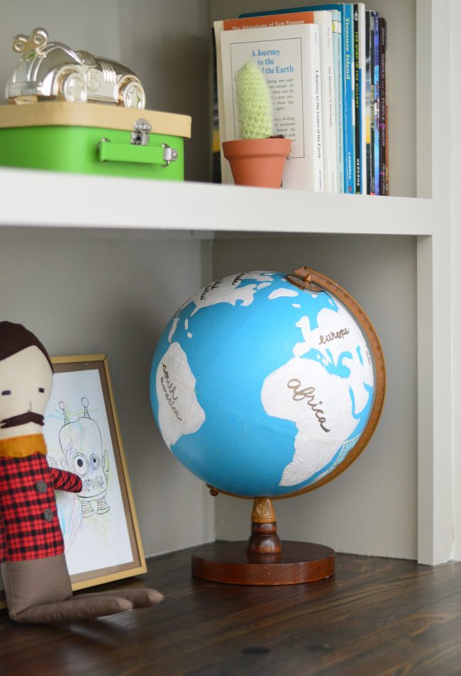 Ep52 Painted Globe Craft